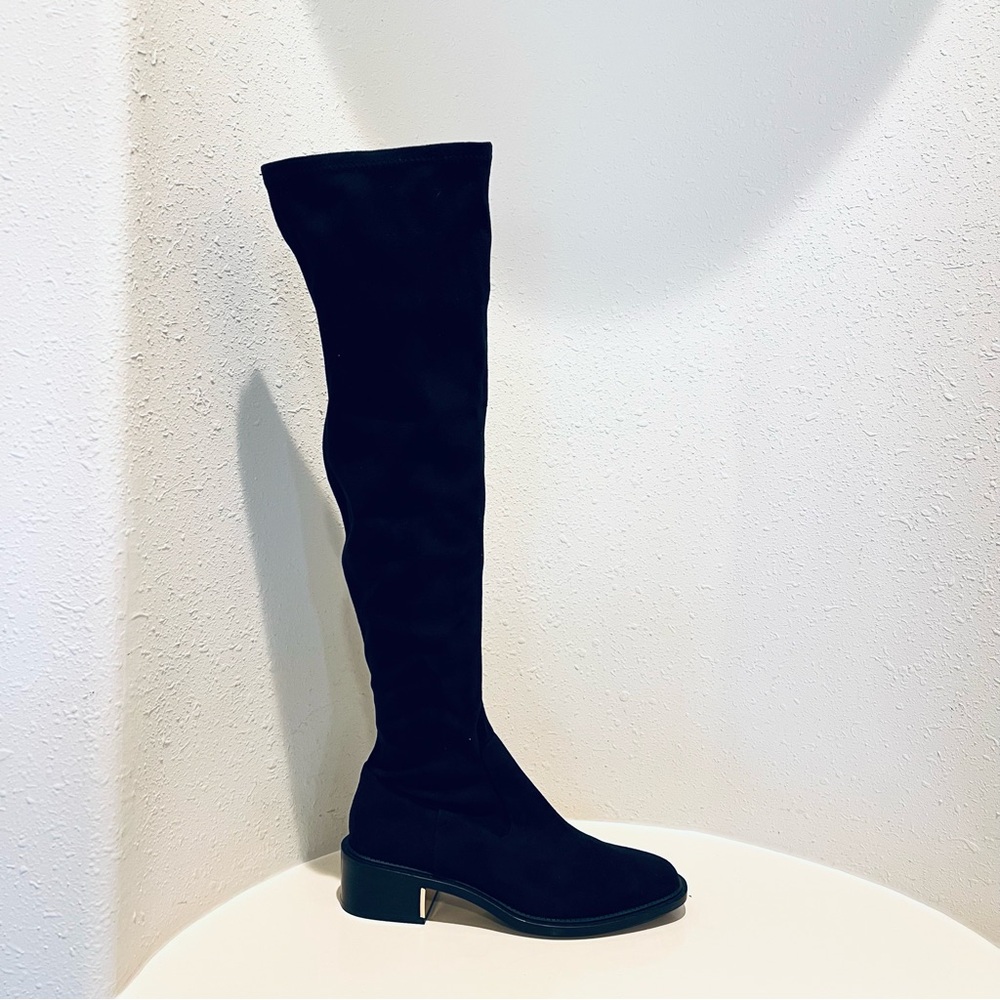 Steve Madden Women’s Julie Black Knee High Boots Sz 9 NWT